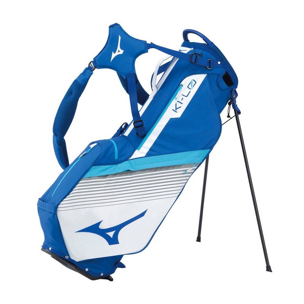 Mizuno K1-L0 Stand - Bayan Sırt Çantası - Mavi/Beyaz Türkiye (QILUVY-605)